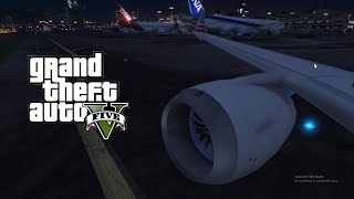 GTA 5 Boeing 737-MAX9 Takeoff From LSIA