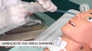 Aspiração de vias aéreas superiores | Sua Saúde na Rede