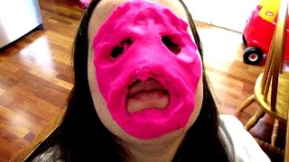 SCARY PLAY DOH FACE & FIRST WATERMELON