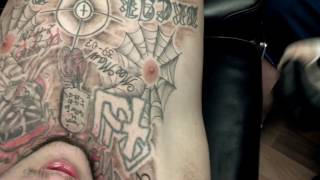 Happy Face! Head of Nipple Tattoo!!