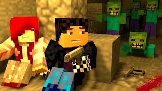 НАШЕЛ ЧЕЛОВЕКА? АРМИЯ ЗОМБИ! ЗОМБИ АПОКАЛИПСИС В МАЙНКРАФТ! - (Minecraft - Сериал)