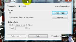 Test and Detect Fake or Counterfeit USB Flash Drives Bought from eBay with H2testw