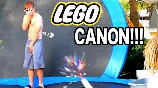 LEGO CANON CHALLENGE!!! 1000fps Super Slow Motion! | JOOGSQUAD PPJT