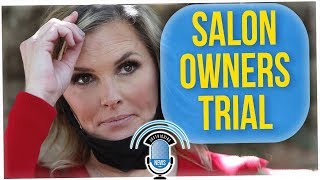 Hair Salon Owner Arrested for Defying Shutdown Order!!