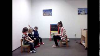 Урок английского языка для детей 5 лет Los Angeles English School