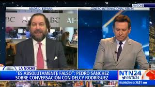 Delcy Rodríguez habló con Pedro Sánchez para que no recibiera a Juan Guaidó en su gira: Diario ABC