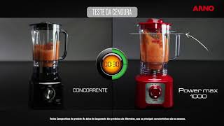 Liquidificador Arno Power Max 1000, força e eficiência para resultados perfeitos