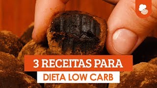 3 receitas para dieta low carb — Receitas TudoGostoso