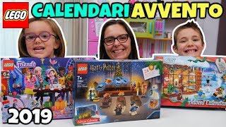 CALENDARI dell'AVVENTO LEGO 2019: Harry Potter, Friends e City