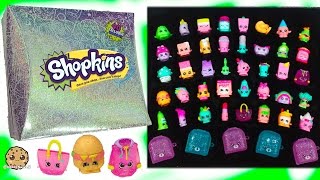 Full Set of 40 Mystery Edition #3 Season 1 Shopkins & Exclusives In Hologram Box