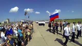 Борисоглебское училище ВВС поздравили три главкома и "Соколы России"