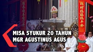 Misa Syukur 20 Tahun Petahbisan Uskup Agung Pontianak MGR Agustinus Agus