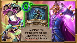 Hearthstone: Infinite Evolve Into Random Legendary | Chapter 5 Dalaran Heist | Shaman