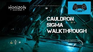 Horizon Zero Dawn: Cauldron Sigma Walkthrough