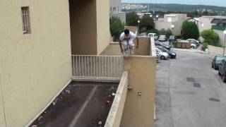 Parkour, literally.