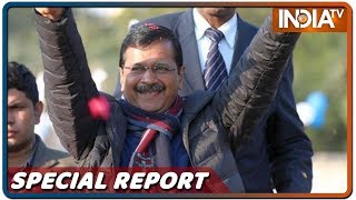 दिल्ली में Kejriwal की हैट्रिक पक्की है, देखिये IndiaTV का स्पेशल शो 'AK-56'