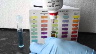 Test pH wody w akwarium - API