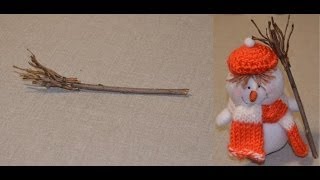 Как сделать метлу своими руками / how to make broom
