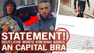 King Khalil: "Capital Bra ist nicht mehr Teil dieser Familie!" - ANSAGE an Capital Bra