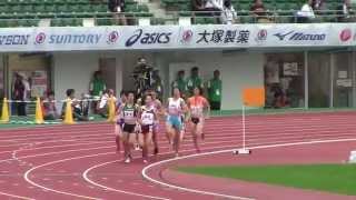 2014 長崎国体陸上 成年女子1500m 決勝
