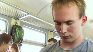 "Бунт" в электричке Зайцы больше не бегут" часть 5