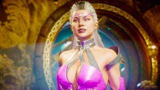 Mortal Kombat 11 PC - Sindel Performs Intro Dialogues Vs All MK11 Characters