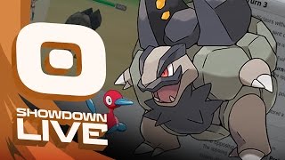 Pokemon Sun and Moon! Showdown Live: Enter Alolan Golem - Alolan Golem Showcase!