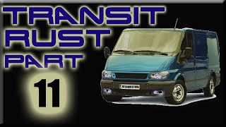 Ford Transit Mk6 Rear Bumper Removal And Rust Part 11