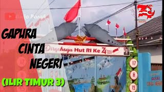 Gapura Cinta Negeri wong kito galo Palembang | Membuat Gapura Terbaik 2019