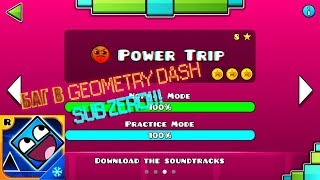 Баг в Geometry Dash Sub Zero в лвле Power Trip