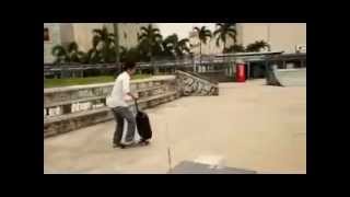 Чемодан который раскладывается в самокат (чемокат - сумка самокат) Micro Luggage scootcase