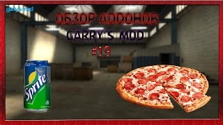 Обзор Аддонов Garry's mod #19(Напитки и Еда)