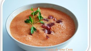 Gazpacho Andaluz Receta auténtica de la Abuela María