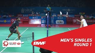 MS | Kento MOMOTA (JPN) vs KIDAMBI Srikanth (IND) [4] | BWF 2018