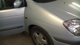 Renault Scenic ремонт вентилятора печки, ремонт реостата