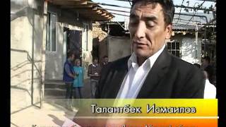 UNHCR Transitional Shelter, Jalal-Abad, Kyrgyzstan (Piramida TV Channel, 25.10.10), in Russian
