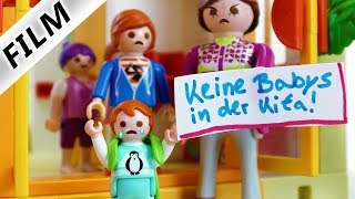 Playmobil Film Deutsch - EMMAS HAUSVERBOT IN KITA! SIE DARF NIE MEHR HIN? Kinderfilm Familie Vogel
