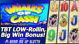 Whales of Cash Slot - TBT LOW-Rollin, Max Bonus Symbols, Big Win Bonus