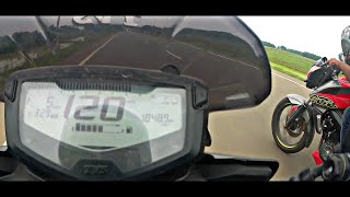 Apache 200 vs Ns 200 || Drag Race || Highway Battle ||