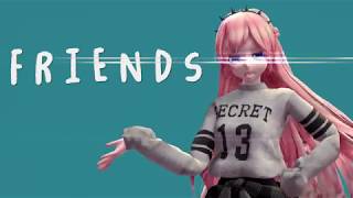 Friends - Luka Megurine (MMD)