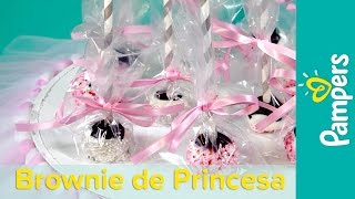 DIY Chá de Bebê de Princesa: Lembrancinha de Brownie de Chocolate | Pampers BR