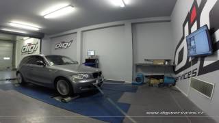 BMW 118D 143cv Reprogrammation Moteur @ 182cv Digiservices Paris 77 Dyno