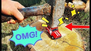 МАШИНА vs КУВАЛДА! Краш тест. Проверка на прочность. Эксперимент.