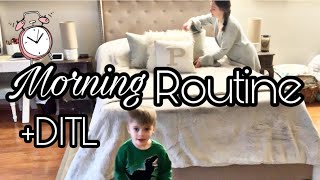 NEW MORNING ROUTINE + A DAY IN MY LIFE | STAY AT HOME MOM OF 2 | Skylar Peterson