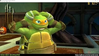 Xenia Xbox 360 Emulator - TMNT: Danger Of The Ooze ingame! (3d1d4de/Jun 29 2016)