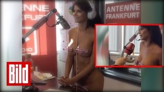 Micaela Schäfer nackt im Radio - Schlechte Witze