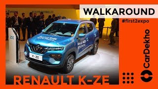 Renault Kwid EV Walkaround At Expo | India Ke Sabse Sasti EV? | CarDekho.com