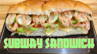 Subway Sandwich Recipe | Chipotle Sauce | Homemade Chipotle Sauce