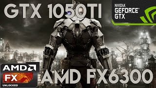 Batman Arkham Knight - GTX 1050 TI - AMD FX 6300 -Benchmark ULTRA SETTINGS ( V-Sync & AA Off)