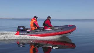 Тест-драйв лодки RIB Fortis (Фортис) 390 с мотором Tohatsu (Тохатсу) MFS 20 E S